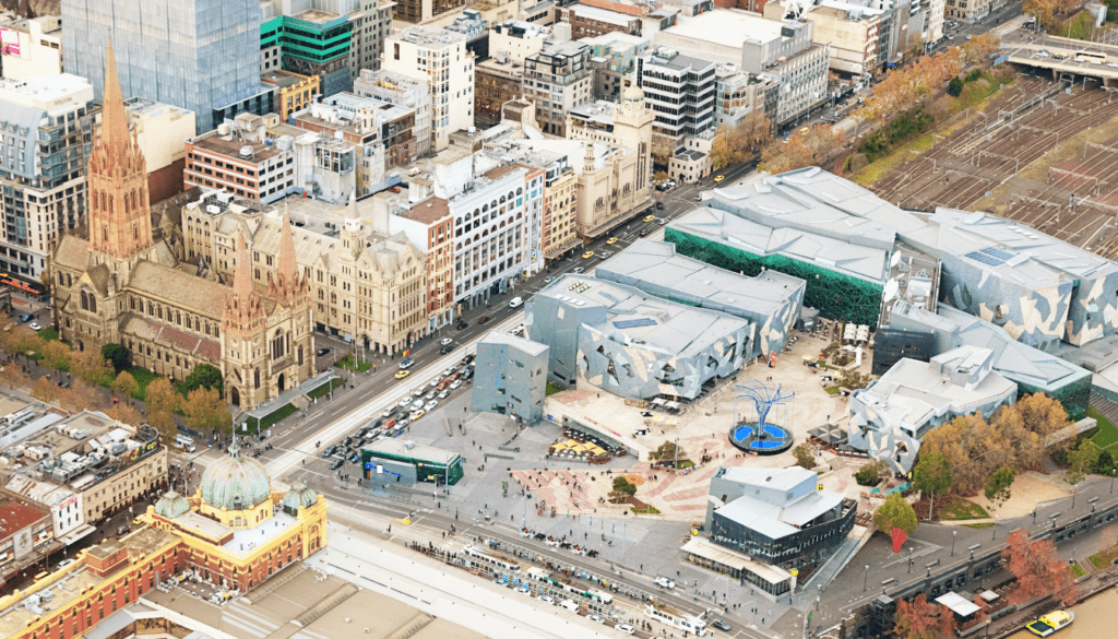 Melbourne's Federation Square