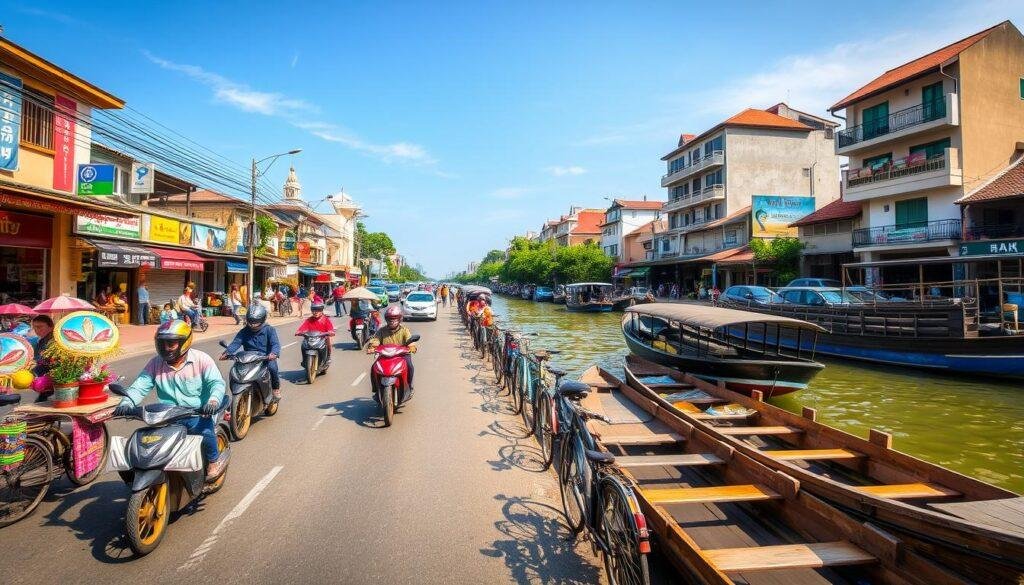 Transportation Options Within Vietnam