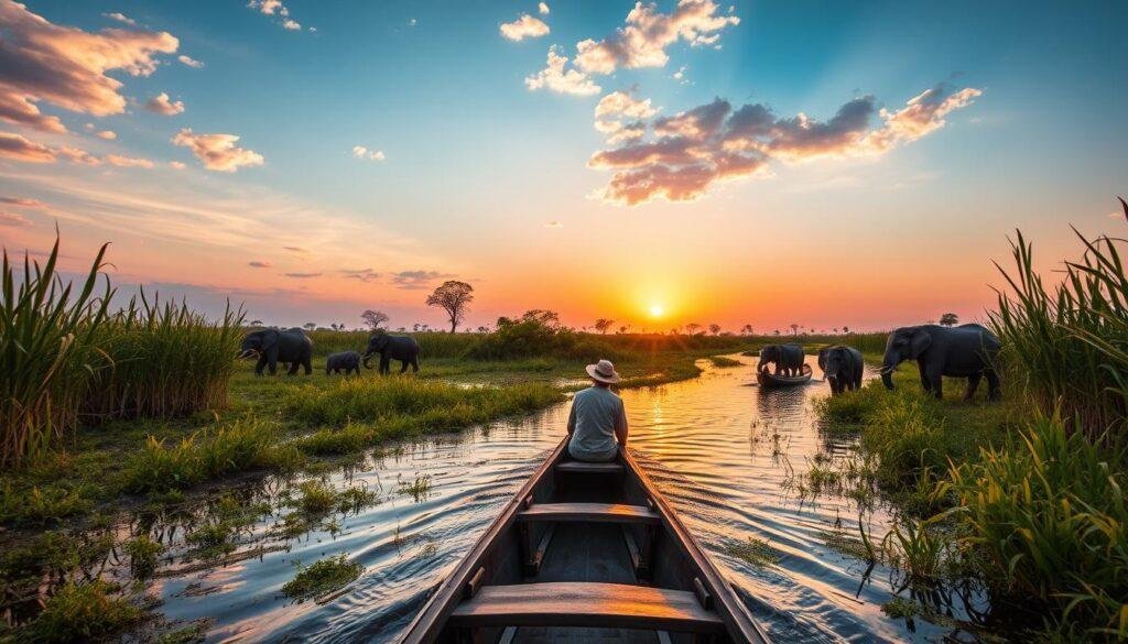Botswana safari parks