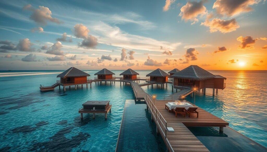 luxury honeymoon in the Maldives