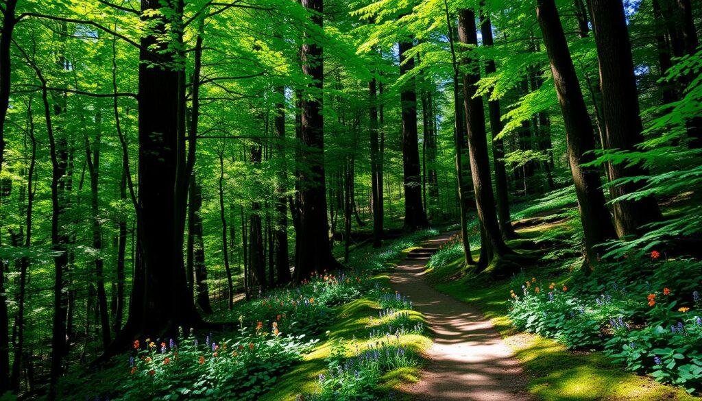 photography in forest