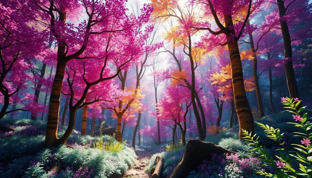 The World's Most Colorful Forests