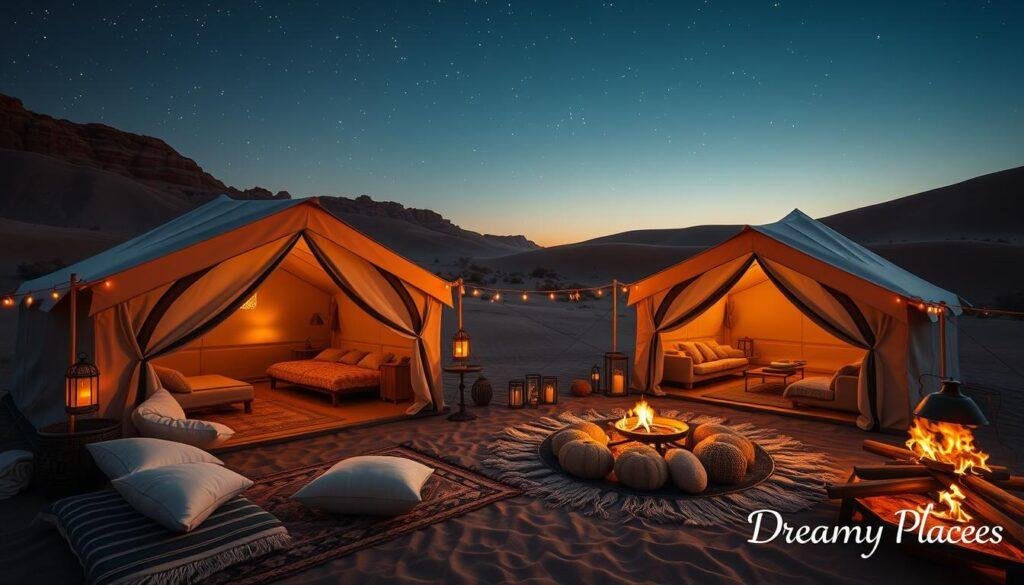 night in deserts